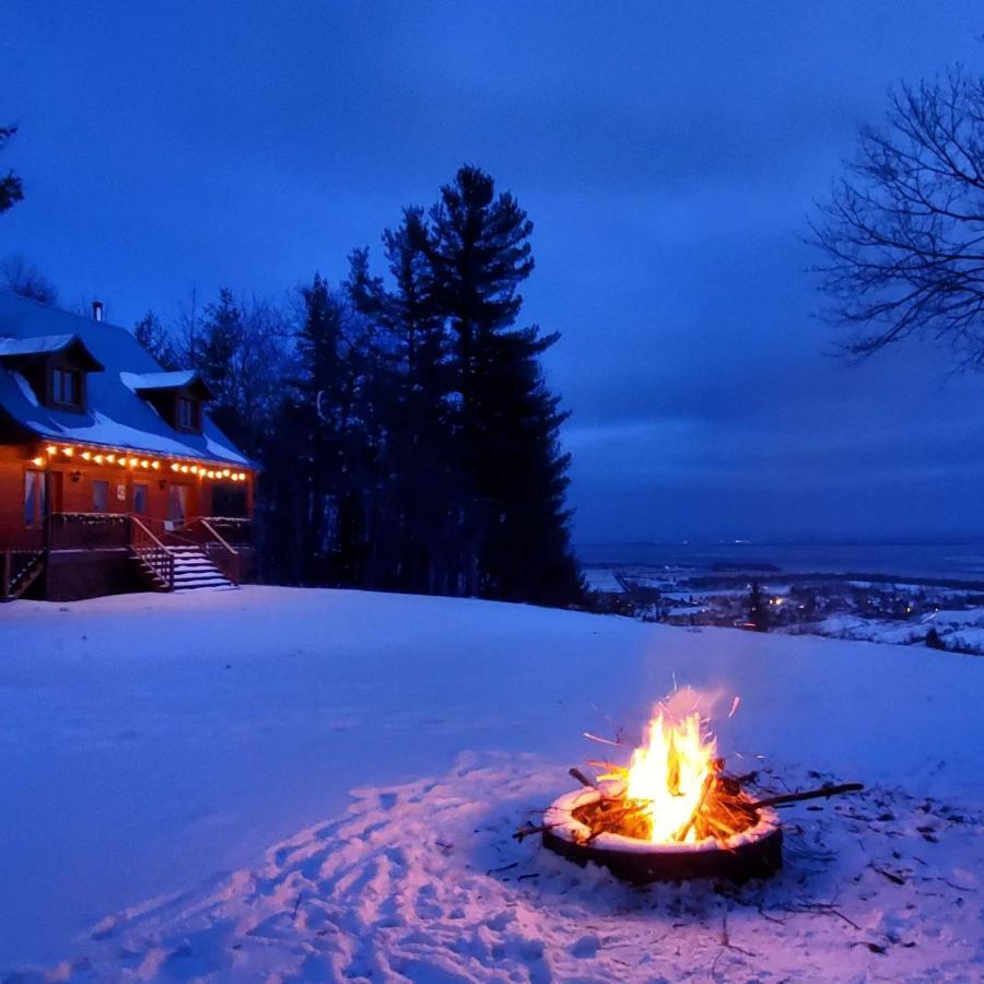 Les Chalets Sur Le Cap Saint Joachim 外观 照片